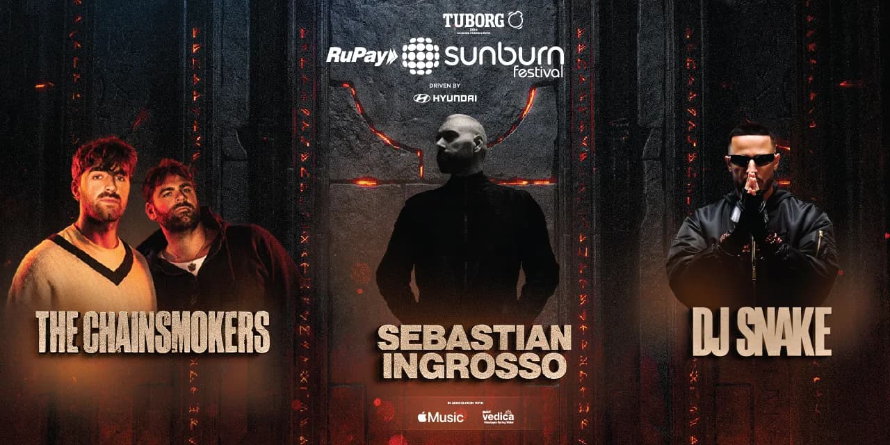 Sunburn Festival ft. The Chainsmokers
